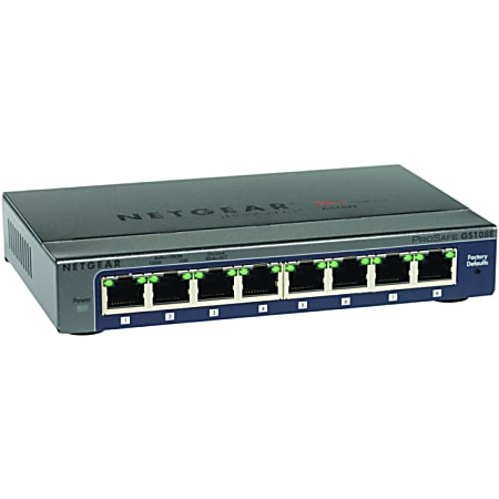Netgear ProSaf Plus GS108E Ethernet Switch