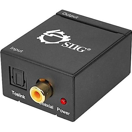 SIIG Digital to Analog Audio Converter - 96