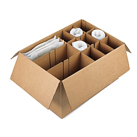 Glass And Dish Packing Kit (Box Not Included)