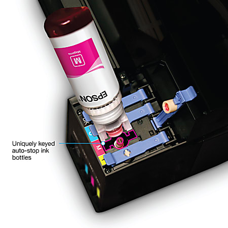 Epson WorkForce ET-3750 EcoTank Inkjet Printer - Thumbnail 3