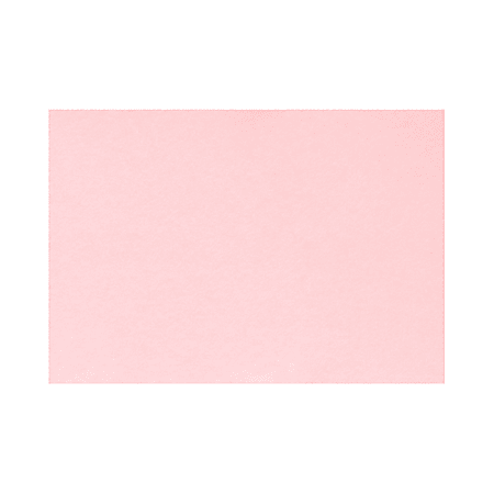 LUX Flat Cards, A7, 5 1/8" x 7", Candy Pink, Pack Of 50