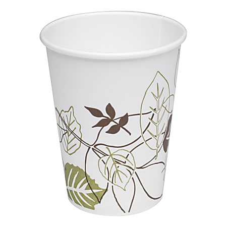 Dixie Pathways Paper Hot Cups For Small Lids 50 Cups Per Pack - Office Depot
