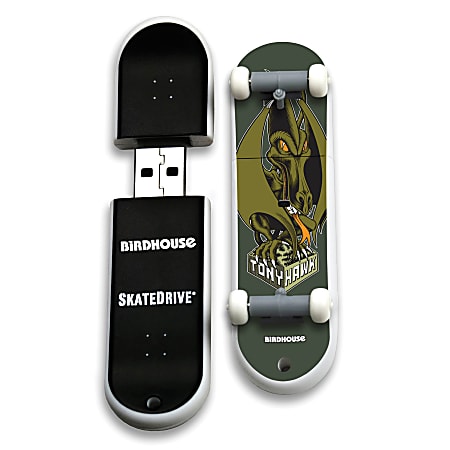 Birdhouse/Tony Hawk Ptero SkateDrive USB Flash Drive, 8GB
