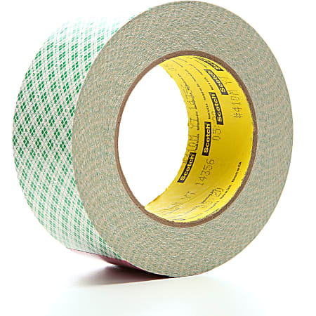 3M Natural Double-Sided Paper Tape: 1 Wide, 36 yd Long, 9 Mil Thick, Rubber Adhesive - Continuous Roll, Series 401M | Part #00051115320552