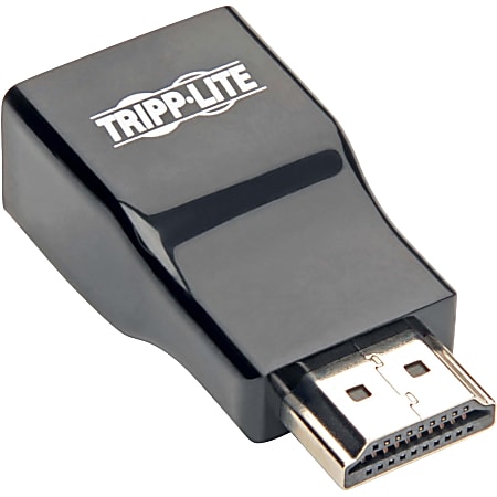 Tripp Lite HDMI to VGA Adapter Converter for Ultrabook/Laptop Chromebook - 1 Pack - 1x HDMI (Type A) Male Digital Audio/Video - P131000