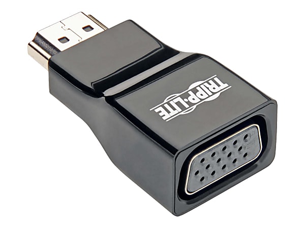 Tripp Lite HDMI to VGA Adapter Converter for Ultrabook / Laptop Chromebook - 1 Pack - 1 x HDMI (Type A) Male Digital Audio/Video - 1 x HD-15 Female VGA - 1920 x 1080 Supported - 1 Pack - 1 x HDMI (Type A) Male Digital Audio/Video - 1 x HD-15 Female VGA