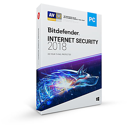 Bitdefender Internet Security 2018, 1-User, 1-Year Subscription