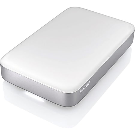 Buffalo™ MiniStation Thunderbolt Portable Hard Drive, Silver