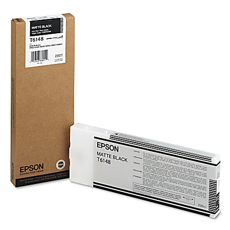 Epson Matte Black Ink Cartridge - Inkjet - Matte Black