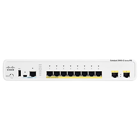 Cisco Catalyst WS-C3560C-8PC-S Ethernet Switch