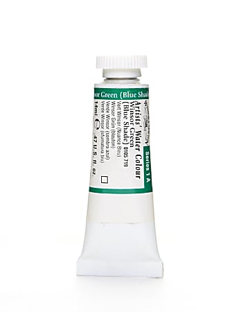 Winsor & Newton Professional Watercolors, 14 mL, Winsor Green Blue Shade, 719