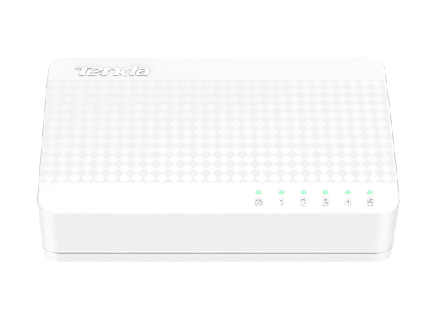 Tenda 10/100Mbps Ethernet Desktop Switch, 5 Ports, S105
