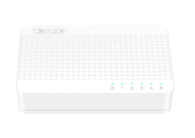 Tenda 10/100Mbps Ethernet Desktop Switch, 5 Ports, S105