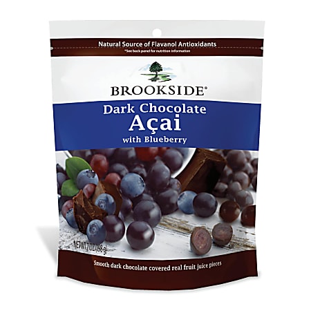 Brookside&reg; Dark Chocolate Acai With Blueberry, 7 Oz Bag