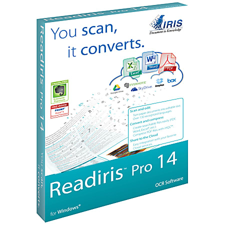 Readiris Pro 14, For Windows®