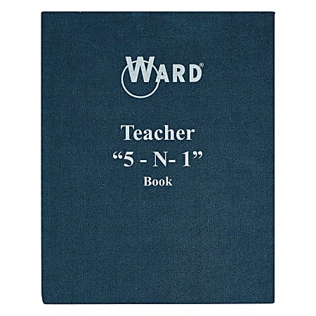 Ward 5-In-1 Grade Books, Blue, Pack Of 3