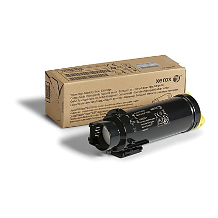 Xerox® 6510 High-Yield Yellow Toner Cartridge, 106R03479