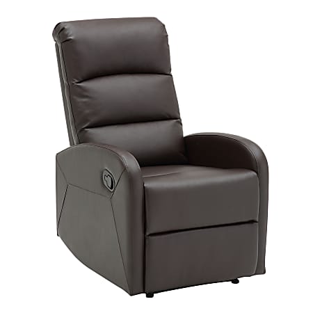 LumiSource Dormi Recliner, Brown