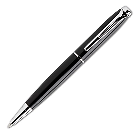 Journal Pen, Medium Point, 1.0 mm, Black Barrel, Black Ink