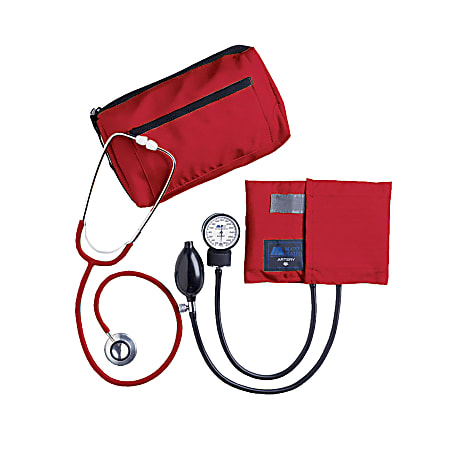 MABIS MatchMates® Home Blood Pressure Kit, Red