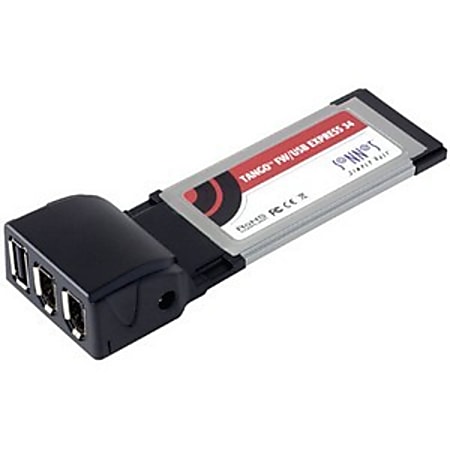 Sonnet Tango Express 5 Port USB & FireWire Adapter - 2 x IEEE 1394a FireWire External, 3 x 4-pin USB 2.0 USB External - Plug-in Card