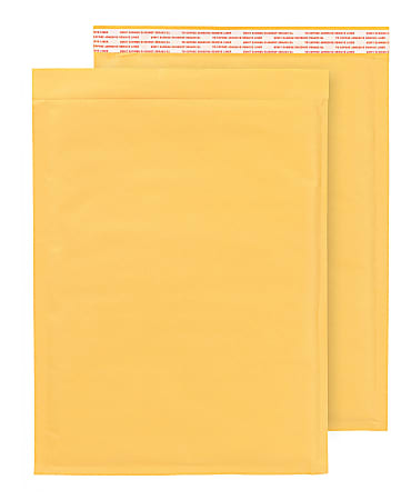 Office Depot® Brand Self-Sealing Bubble Mailers Size 2, 8 1/2" x 11 1/8", Box Of 100