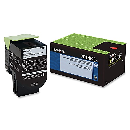 Lexmark™ 700 High-Yield Black Toner Cartridge