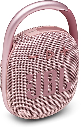 JBL CLIP 4 Ultra-Portable Waterproof Speaker, Pink