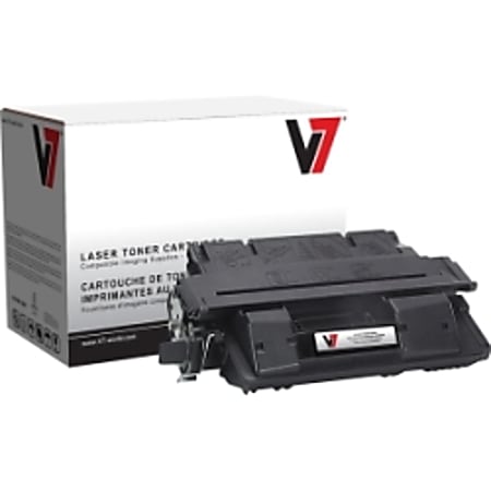 V7 Black Toner Cartridge for HP LaserJet 4000