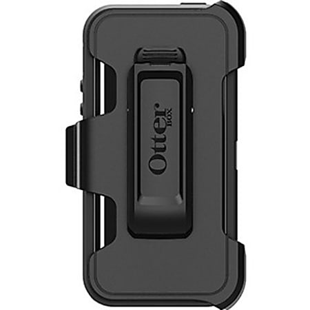OtterBox Defender Carrying Case Holster For Apple iPhone&reg; SE, iPhone&reg; 5s, iPhone&reg; 5 Smartphone, Black