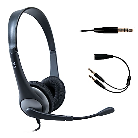 Cyber acoustics discount headset with microphone