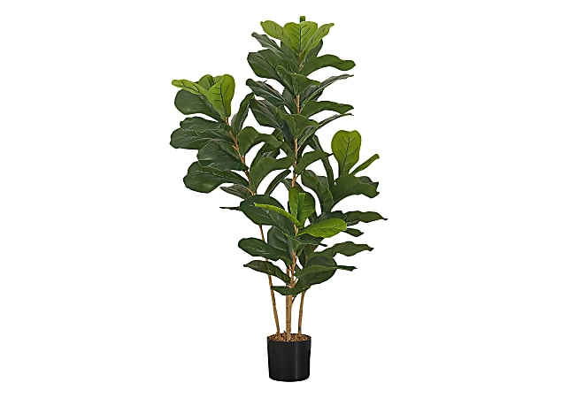 Monarch Specialties Eloise 44-1/4”H Artificial Plant With Pot, 44-1/4”H x 25-1/2”W x 19-3/4"D, Green