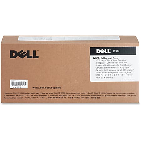 Dell™ M797K Use & Return High-Yield Black Toner