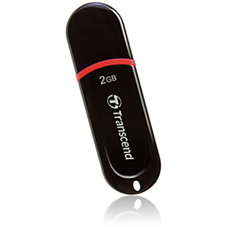Transcend® JetFlash® 300 USB 2.0 Flash Drive, 2GB