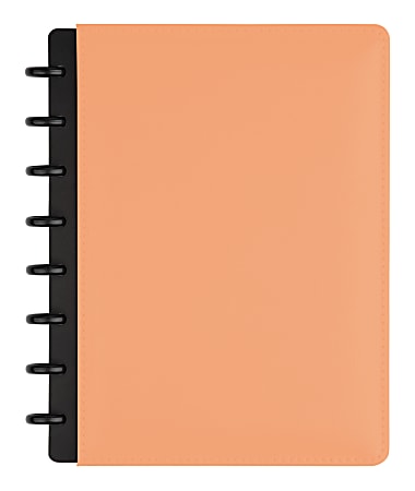 TUL® Discbound Notebook, Limited Edition, Sunset Shades, Junior Size, Cantaloupe