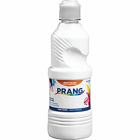 Prang Ready To Use Tempera Paint 16 Oz. White - Office Depot