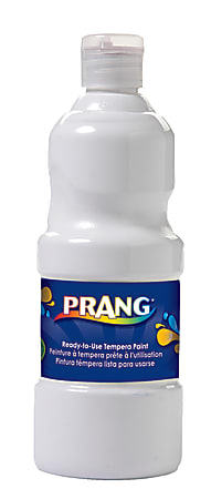 Prang® Ready-To-Use Tempera Paint, 16 Oz., White
