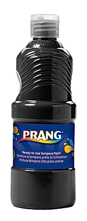 Prang® Ready-To-Use Tempera Paint, 16 Oz., Black