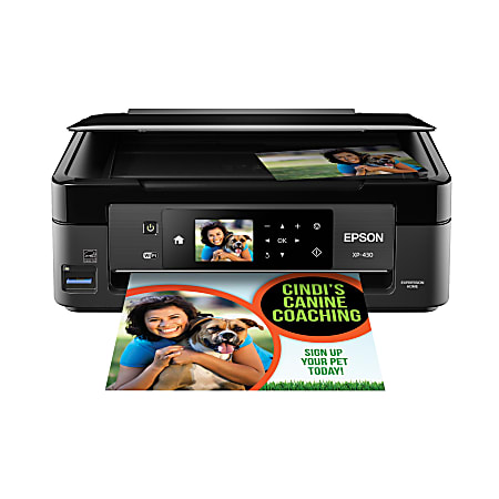 Epson® Expression® Home XP-430 Wireless Color Inkjet All-In-One Printer