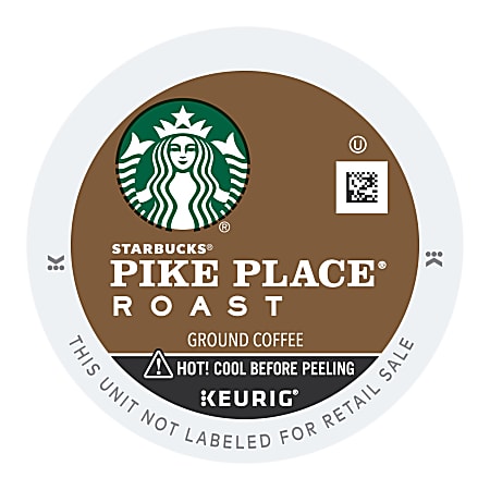 Starbucks pike k cups top