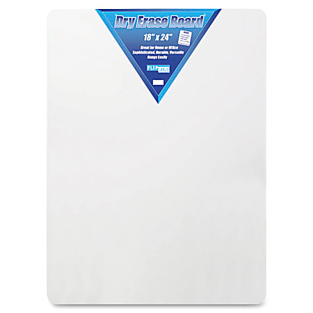 Flipside Unframed Dry-Erase Whiteboard, 18" x 24",