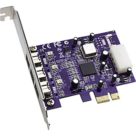 Sonnet 3-port FireWire 800 PCIe Card Adatper