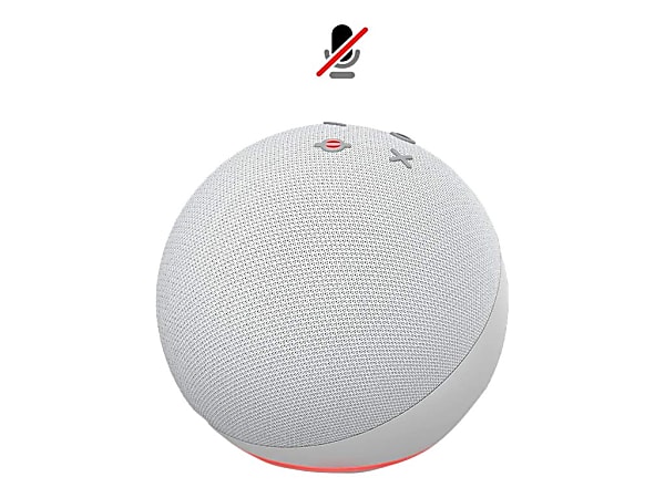 Amazon Echo Dot (4th Generation) - Smart speaker - Wi-Fi - glacier white
