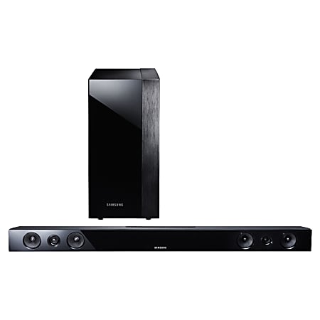 Samsung HW-F450 Soundbar With Subwoofer, Black