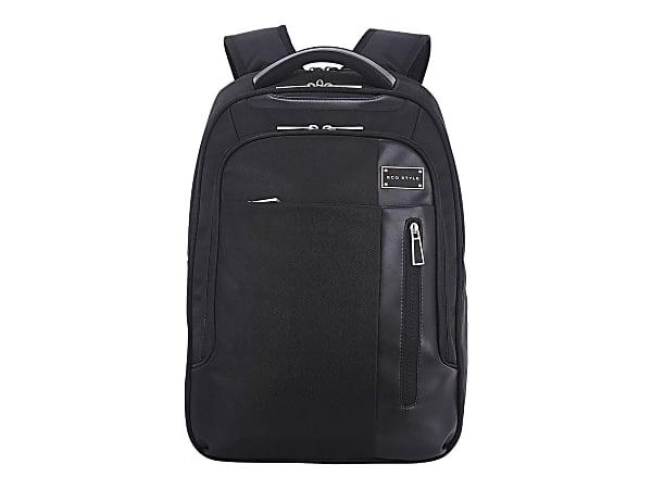 ECO STYLE Tech Exec Notebook carrying backpack 15.6 black Office