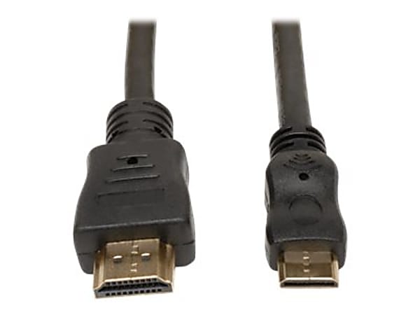 Tripp Lite HDMI To Mini HDMI Cable With Ethernet Digital Video / Audio Adapter Converter, 10'