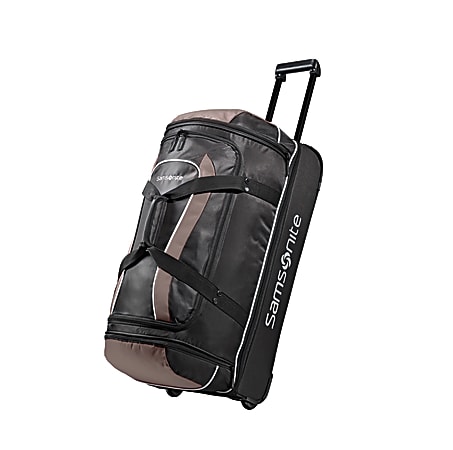 Samsonite® Andante 32" Wheeled Duffel Bag, Black/Grey