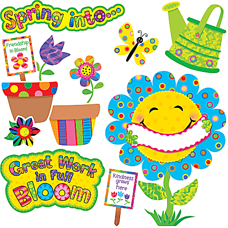 Creative Teaching Press Spring Garden Bulletin Board