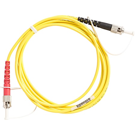Fluke Networks Fiber Optic Network Cable - 6.56 ft Fiber Optic Network Cable for Network Device - First End: 1 x ST Male Network - Second End: 1 x ST Male Network - 9/125 µm