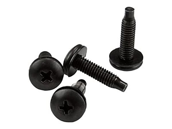 StarTech.com Server Rack Screws - 10-32 Screws - Rack Mount Screws - Network Rack Screws - 50 Pack